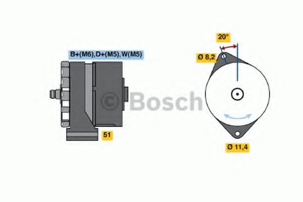 BOSCH 0 986 031 190