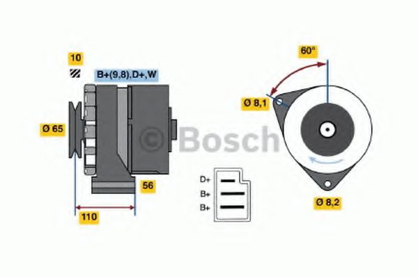 BOSCH 0 986 031 500