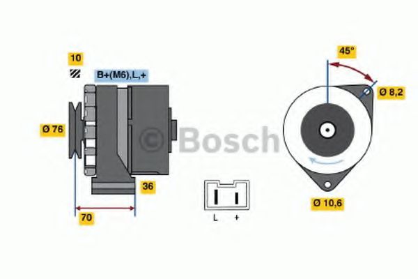 BOSCH 0 986 031 670