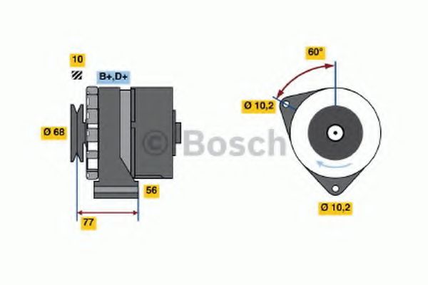 BOSCH 0 986 033 710