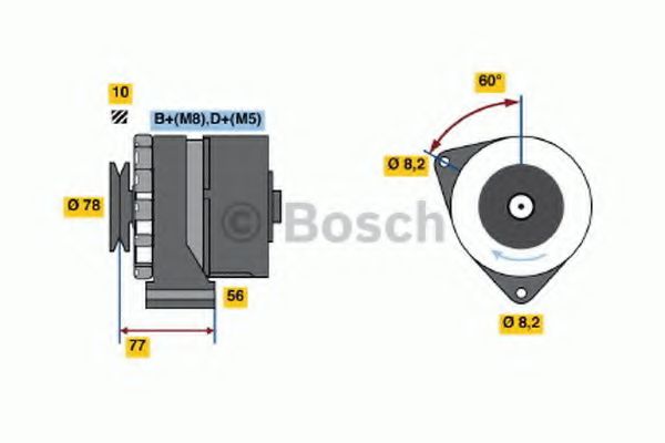 BOSCH 0 986 034 170