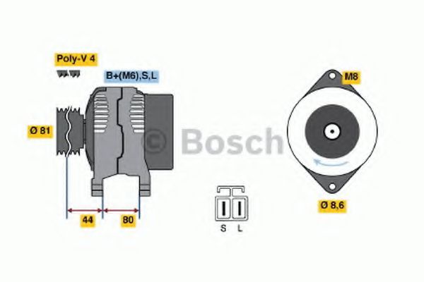 BOSCH 0 986 035 321 BOSCH 0 986 035 321