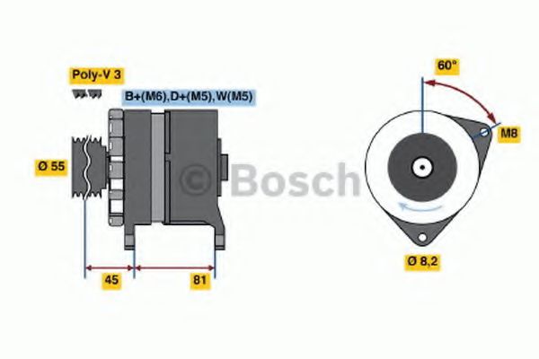BOSCH 0 986 036 071