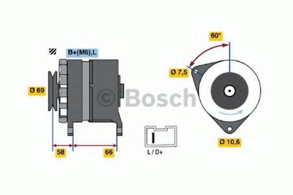 BOSCH 0 986 037 051
