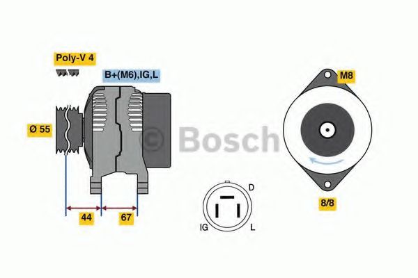 BOSCH 0 986 037 561