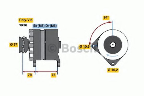 BOSCH 0 986 038 310