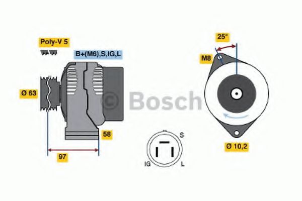 BOSCH 0 986 038 421