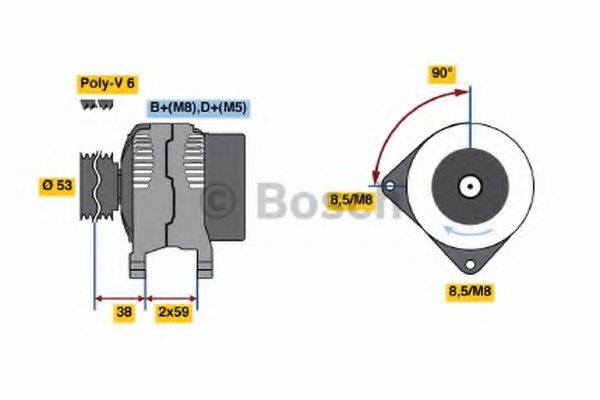 BOSCH 0 986 038 680