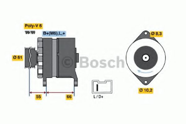 BOSCH 0 986 038 861