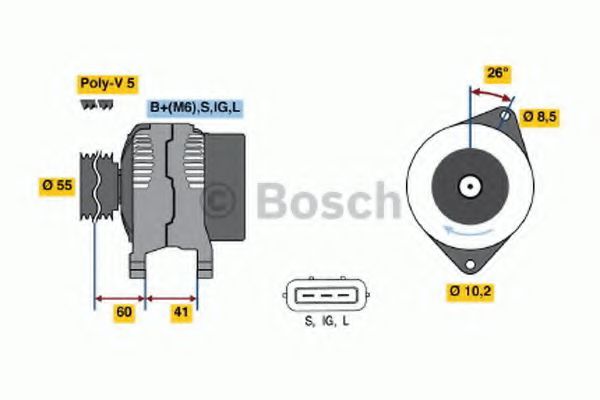 BOSCH 0 986 041 160