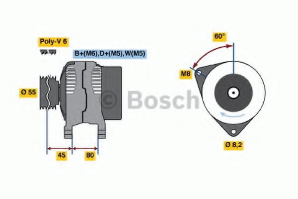 BOSCH 0 986 039 891