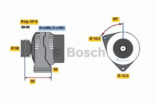 BOSCH 0 986 040 170