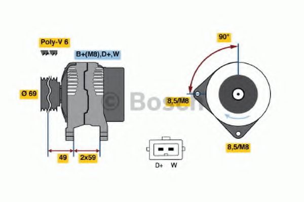 BOSCH 0 986 040 330