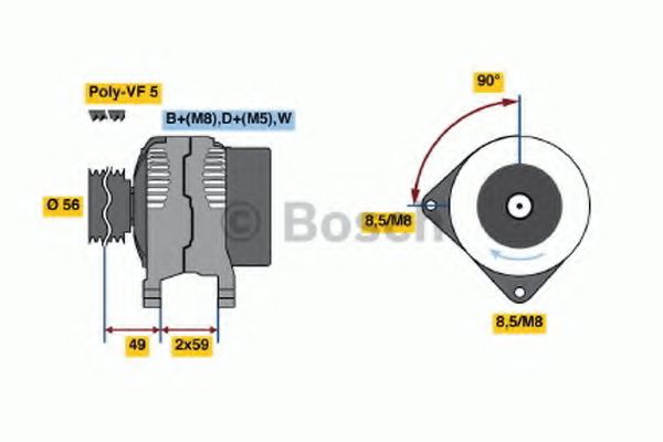BOSCH 0 986 040 930
