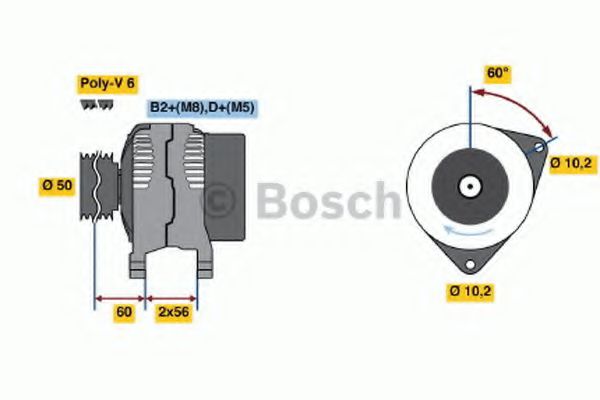 BOSCH 0 986 044 000