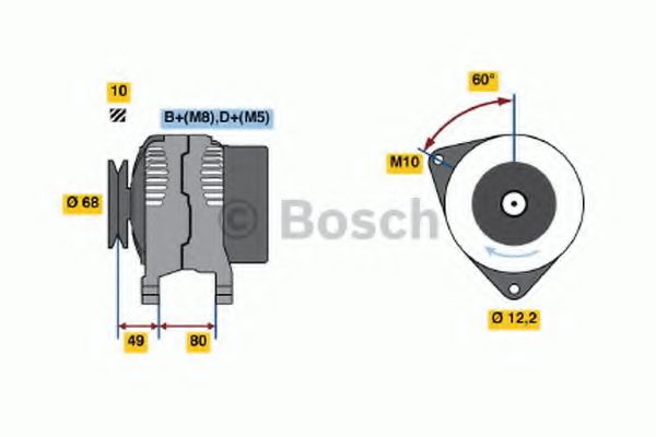 BOSCH 0 986 041 980