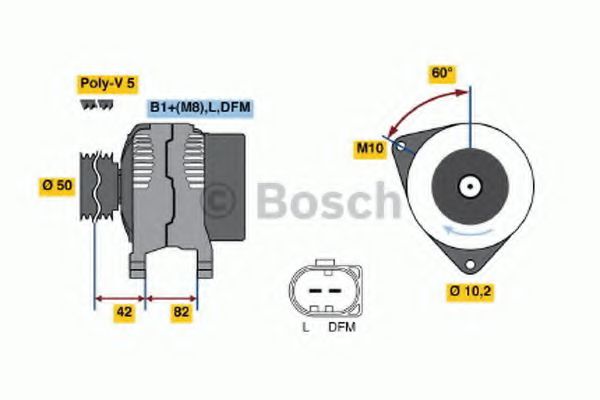 BOSCH 0 986 042 640 BOSCH 0 986 042 640