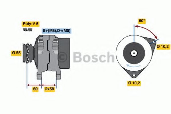 BOSCH 0 986 043 931