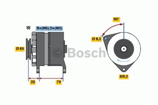 BOSCH 0 986 044 781