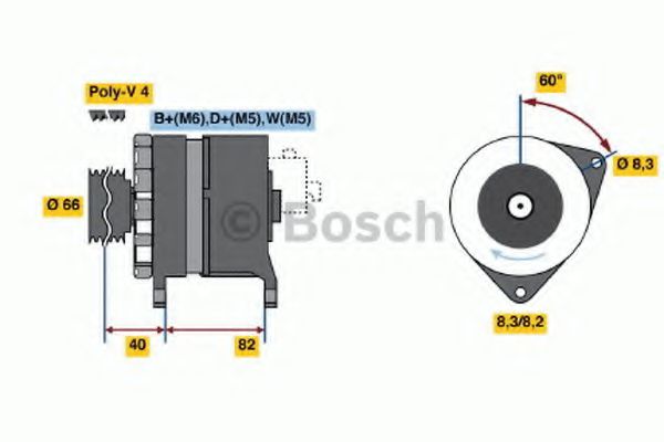 BOSCH 0 986 044 821