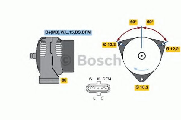 BOSCH 0 986 046 570