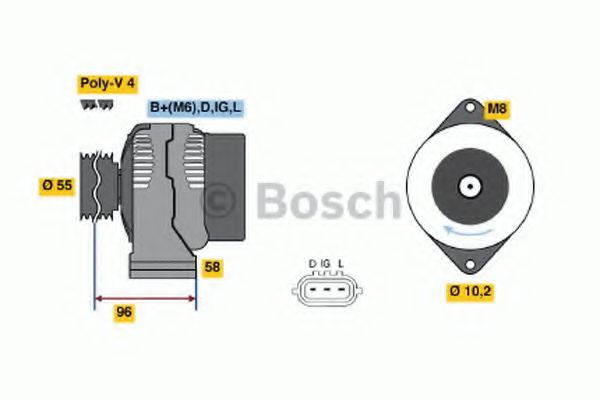 BOSCH 0 986 045 751