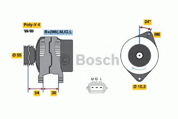 BOSCH 0 986 045 841