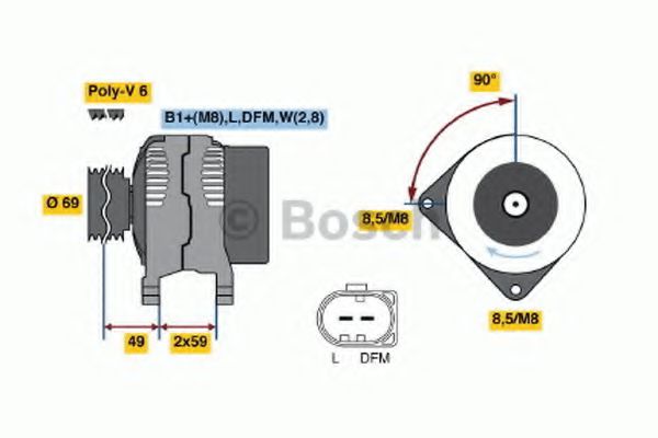 BOSCH 0 986 046 050