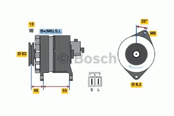 BOSCH 0 986 046 401