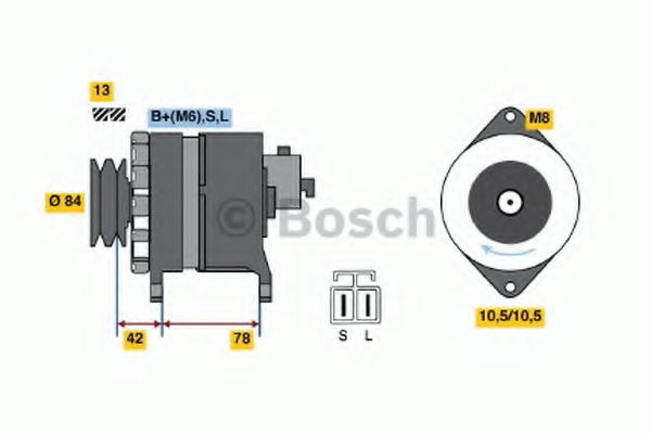 BOSCH 0 986 046 421