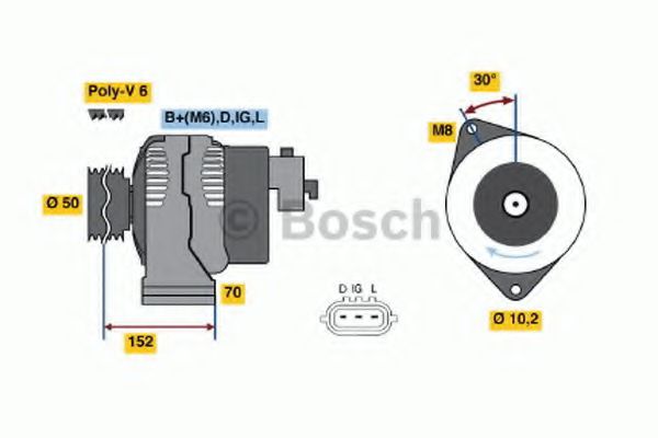 BOSCH 0 986 046 531