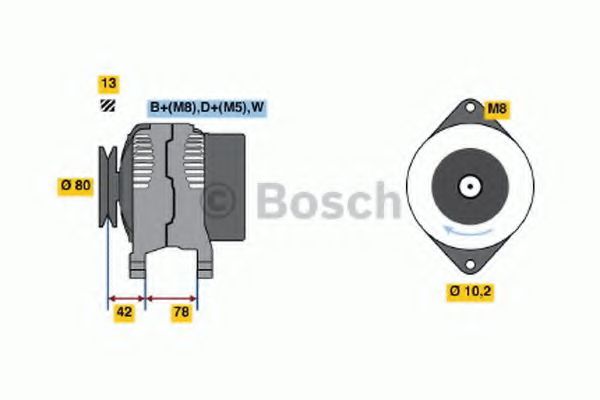 BOSCH 0 986 047 200 BOSCH 0 986 047 200