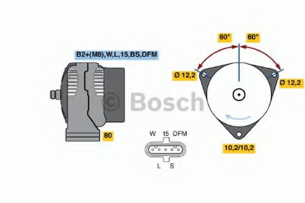 BOSCH 0 986 048 100