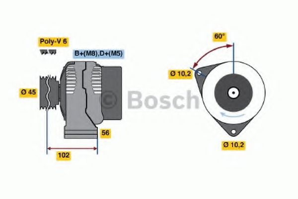 BOSCH 0 986 048 150 BOSCH 0 986 048 150
