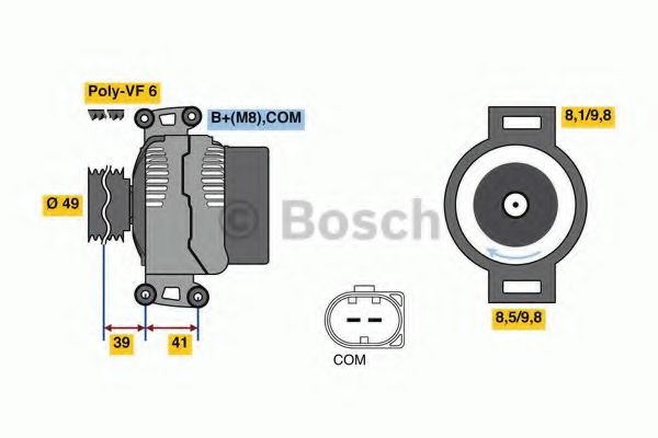 BOSCH 0 986 048 820