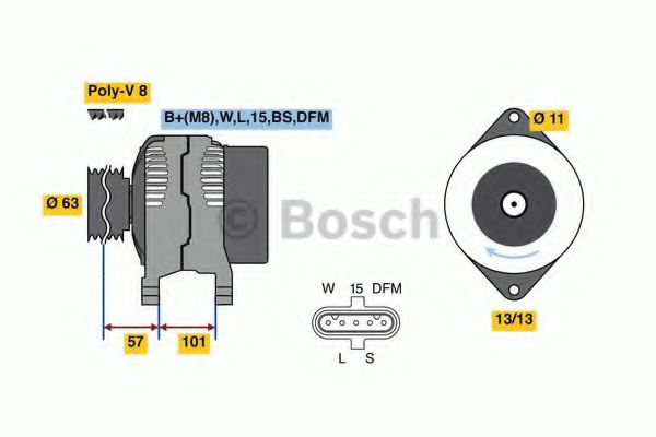 BOSCH 0 986 049 360