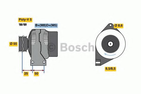 BOSCH 0 986 049 540