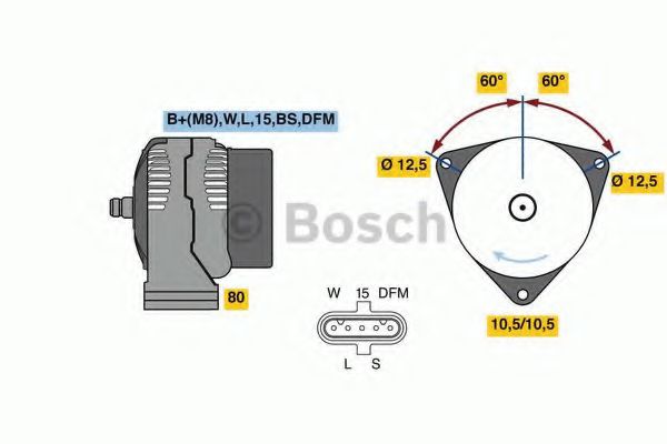 BOSCH 0 986 049 820