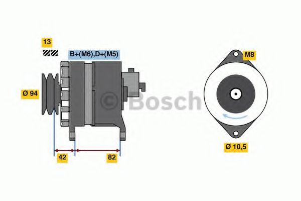 BOSCH 0 986 049 850