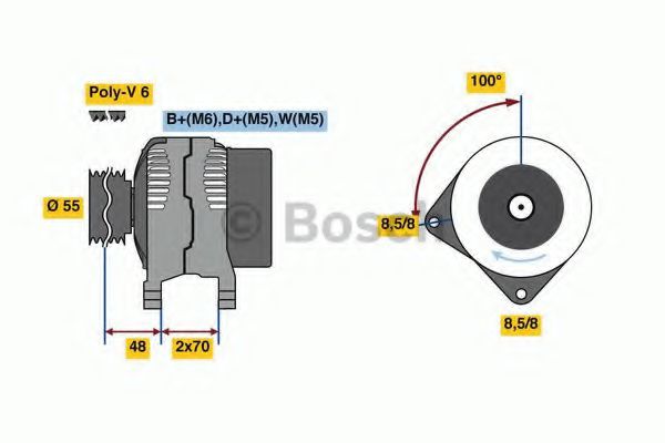 BOSCH 0 986 080 510