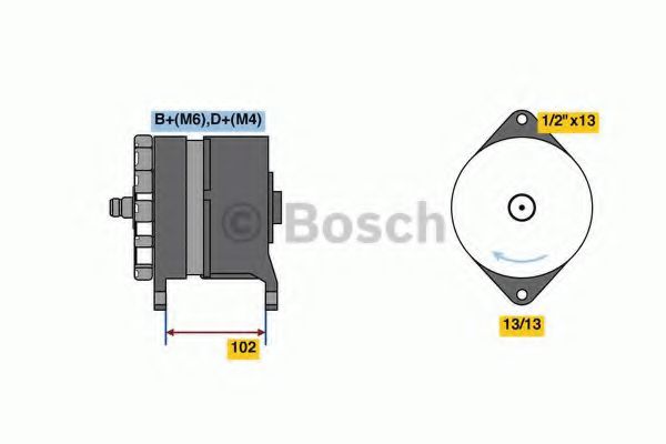 BOSCH 0 986 081 030