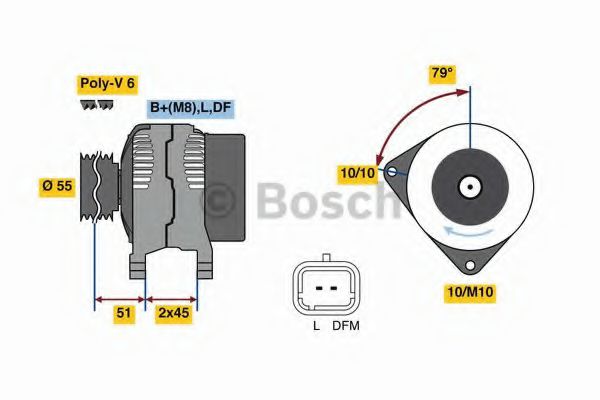 BOSCH 0 986 081 350
