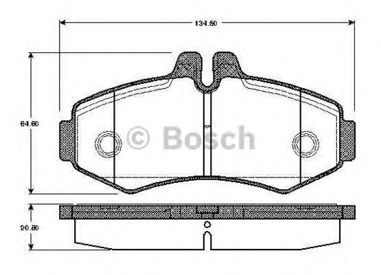 BOSCH 0 986 TB2 045