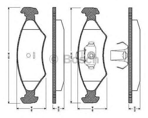 BOSCH 0 986 TB2 066