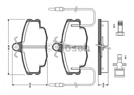 BOSCH 0 986 TB2 075