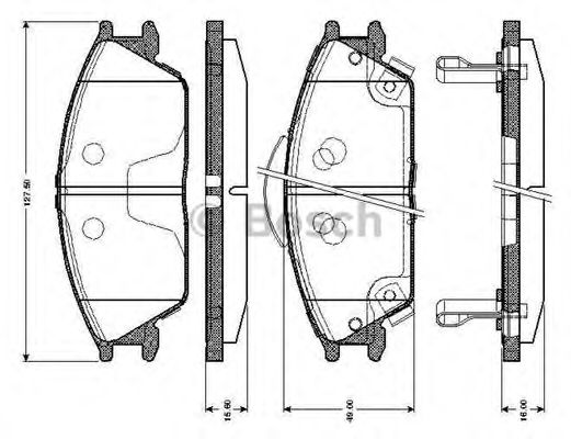 BOSCH 0 986 TB2 116