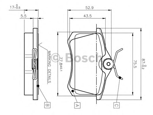 BOSCH 0 986 TB2 137