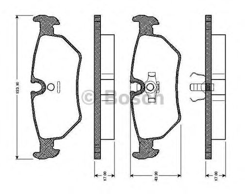 BOSCH 0 986 TB2 144