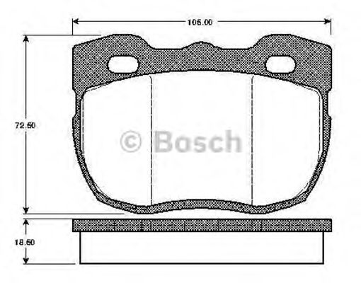 BOSCH 0 986 TB2 149