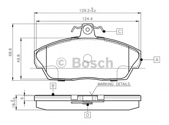 BOSCH 0 986 TB2 189